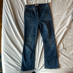 Madewell Cali Demi Boot Jeans